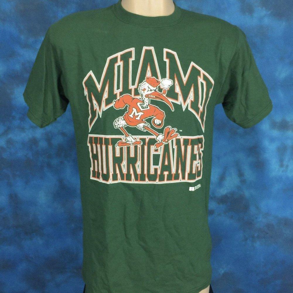 Nos University Of Miami Hurricanes Sm Football Hip Hop Shirt Gift Friend